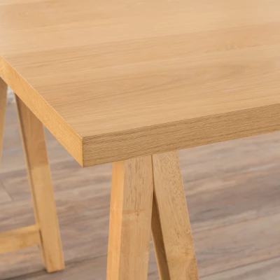 71" Sabine Rectangular Farmhouse Wood Dining Table - Christopher Knight Home 2 71" Sabine Rectangular Farmhouse Wood Dining Table - Christopher Knight Home - Image 2