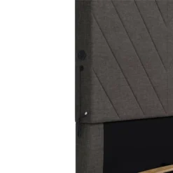 Yanis Upholstered Bed With USB - Room & Joy 15 Yanis Upholstered Bed With USB - Room & Joy -Furniture Outlet Store GUEST e144e563 aadc 4474 9e67 d63bf716d06f