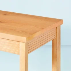 Grooved Wood Writing Desk - Hearth & Hand™ With Magnolia -Furniture Outlet Store GUEST e55bb5f2 5943 491b ac10 f750d4fd398d