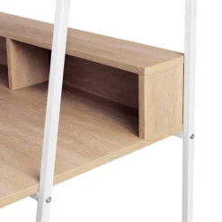 36" Writing Desk With Open Storage Ladder Bookshelf - Saracina Home -Furniture Outlet Store GUEST e6b06f69 3c40 4d14 89cd a621a54542e1