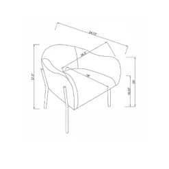 Gladden Rounded Back Anywhere Chair Dark Green - Threshold™ -Furniture Outlet Store GUEST e8f2d498 ed91 489d 9cf5 6616d4ab337b