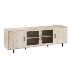 Vik Modern Boho 4 Door Herringbone TV Stand For TVs Up To 80" - Saracina Home 10 Vik Modern Boho 4 Door Herringbone TV Stand For TVs Up To 80" - Saracina Home -Furniture Outlet Store GUEST ed5d16ce 4150 442b 90cb a64eda002eff