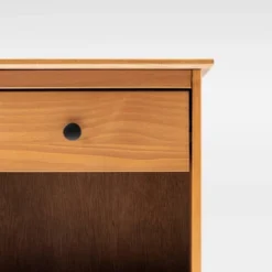 Stiva Classic Mid-Century Modern 1 Drawer Nightstand - Saracina Home -Furniture Outlet Store GUEST ef3bcb3d 21cf 4f34 97e2 f86d10a0ba40