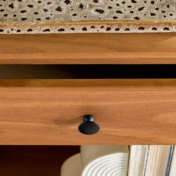 Stiva Classic Mid-Century Modern 1 Drawer Nightstand - Saracina Home -Furniture Outlet Store GUEST ef72189e b6de 40e1 a0d4 baad85885957