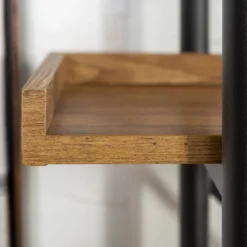 68" 5 Tray Shelf Urban Pipe X Back Bookshelf - Saracina Home -Furniture Outlet Store GUEST f414af8b f462 42d1 a49d bd9647b53dec