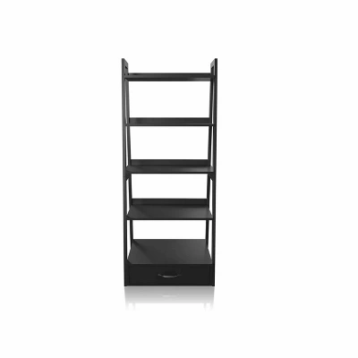 Juncus 5 Tiered Ladder Bookcase - HOMES: Inside + Out 3 Juncus 5 Tiered Ladder Bookcase - HOMES: Inside + Out - Image 3