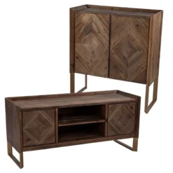 Glacerad Reclaimed Wood Media Console For TVs Upto 50" Brown - Aiden Lane 19 Glacerad Reclaimed Wood Media Console For TVs Upto 50" Brown - Aiden Lane -Furniture Outlet Store GUEST fc78f503 8a04 4d7b 8d17 51d39515250f